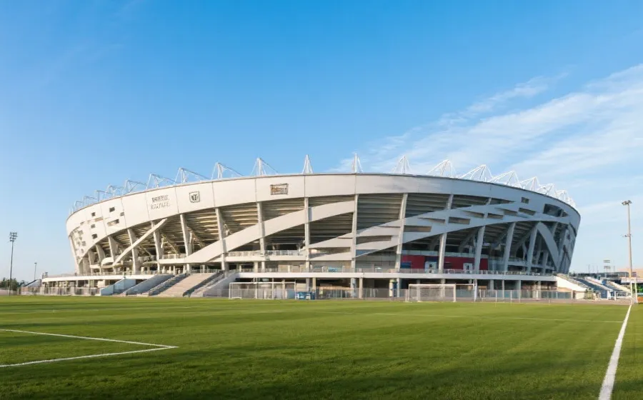 主办城市场馆示意图